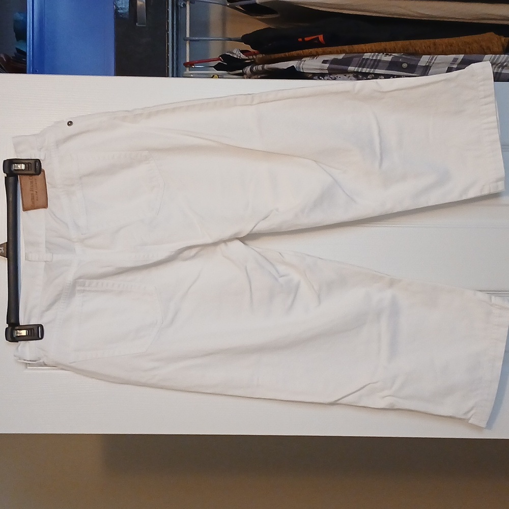 Ralph Lauren White Capris Womens 10 - Picture 3 of 7
